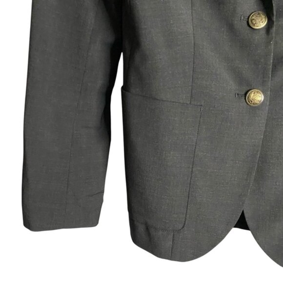 Aritzia x Talula Women's Gray Exeter Single Breasted Notch Lapel Blazer - Picture 5 of 12